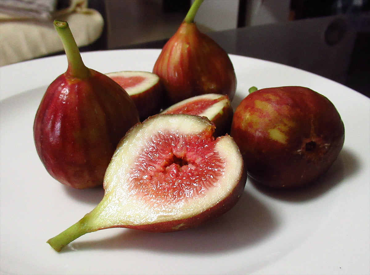 Figues mûres ouvertes