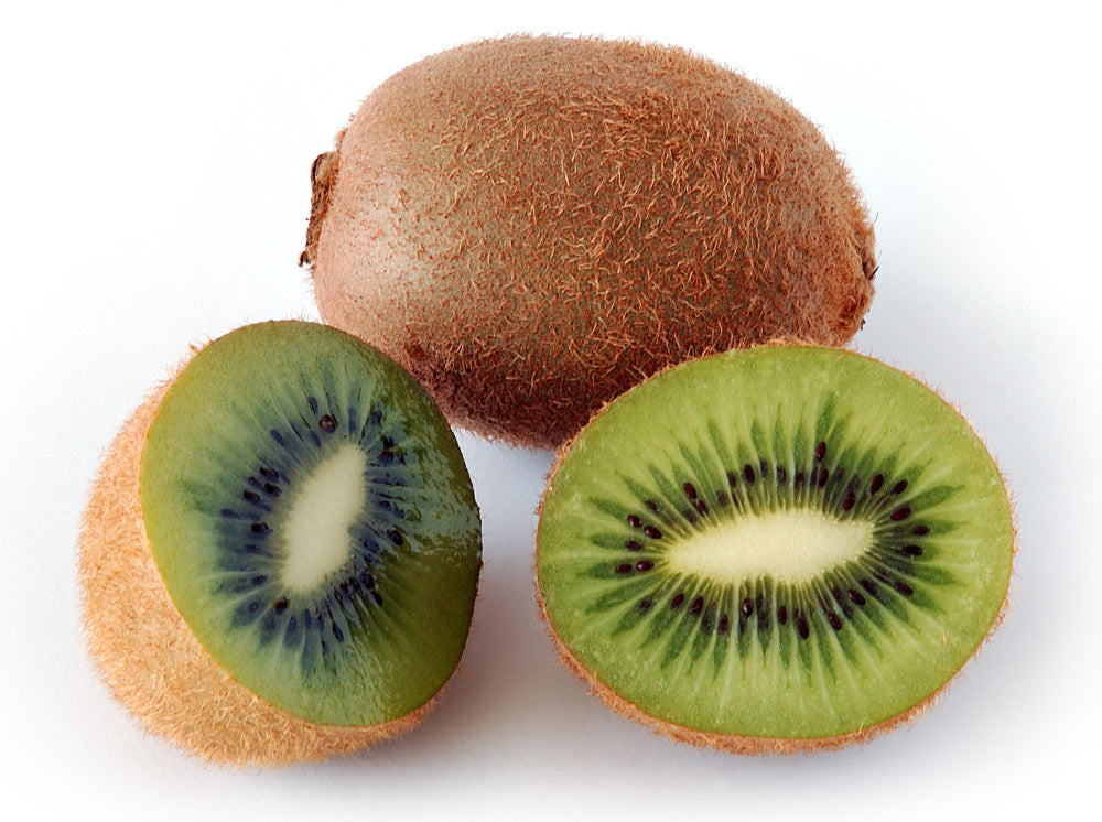 Kiwis coupés en deux
